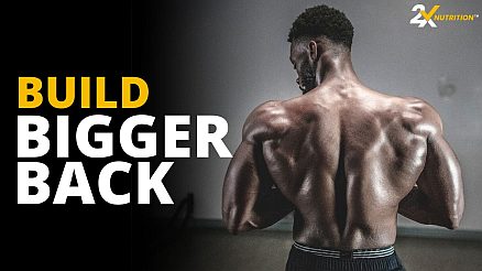Best Exercises To Build Bigger Back - 2X Nutrition