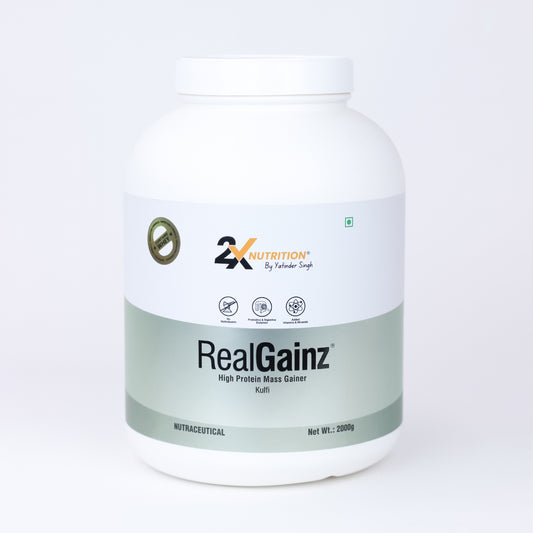 RealGainz (Kulfi- 2kg) - 2X Nutrition
