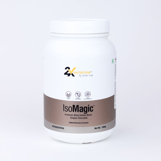 IsoMagic (Belgian Chocolate-1kg) - 2X Nutrition