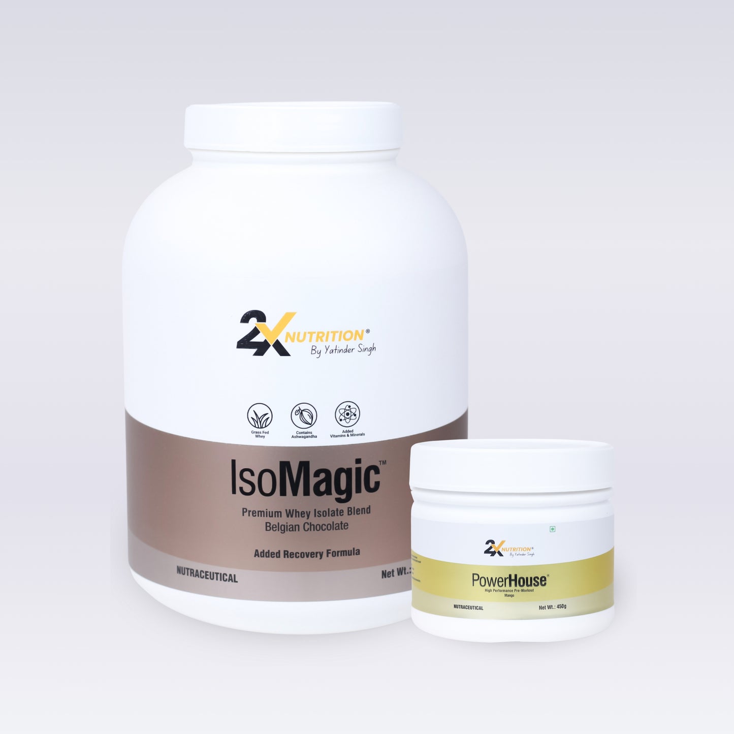 Ultimate Power Combo - IsoMagic(Belgian Chocolate 2kg) + PowerHouse