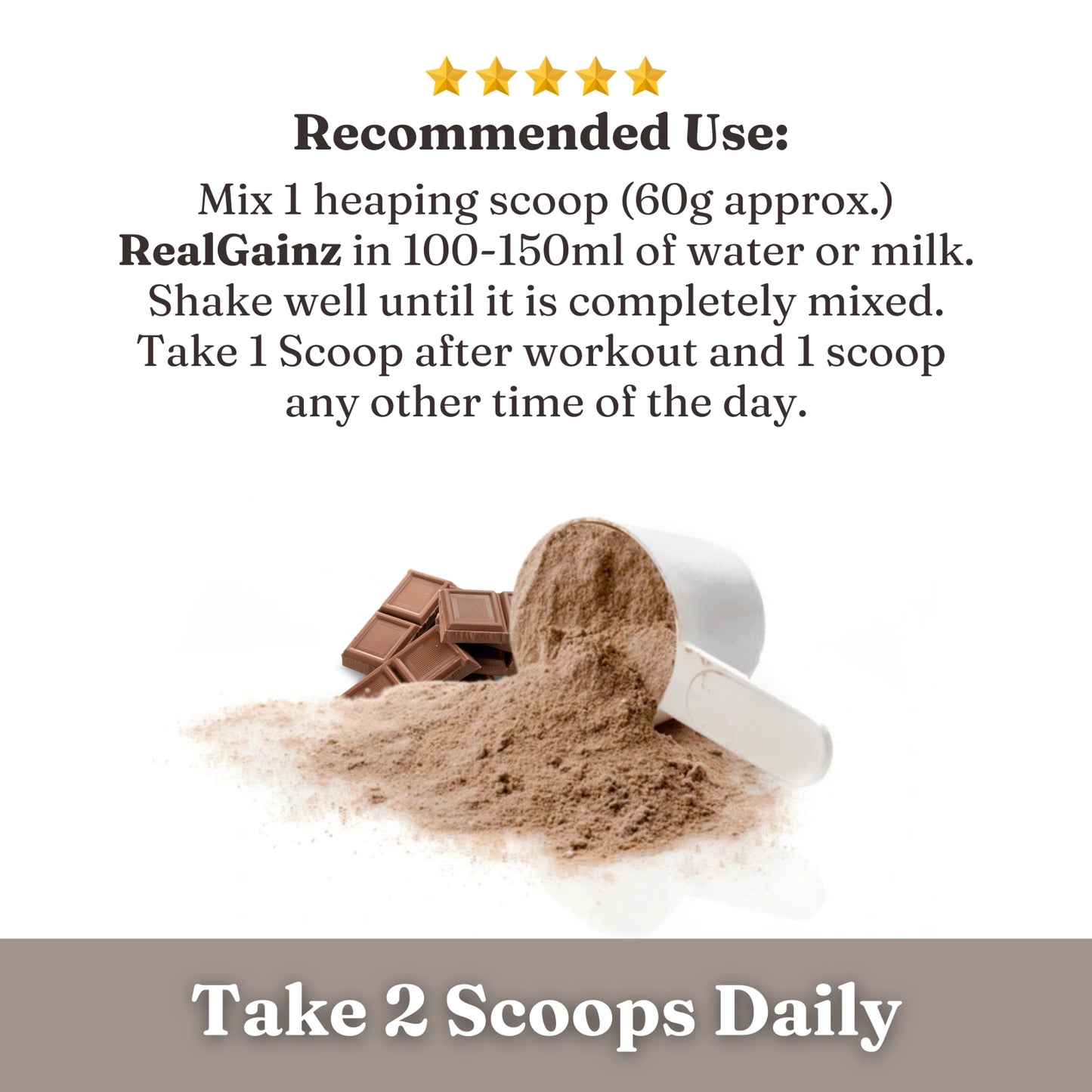 RealGainz (Belgian Chocolate- 2kg) - 2X Nutrition