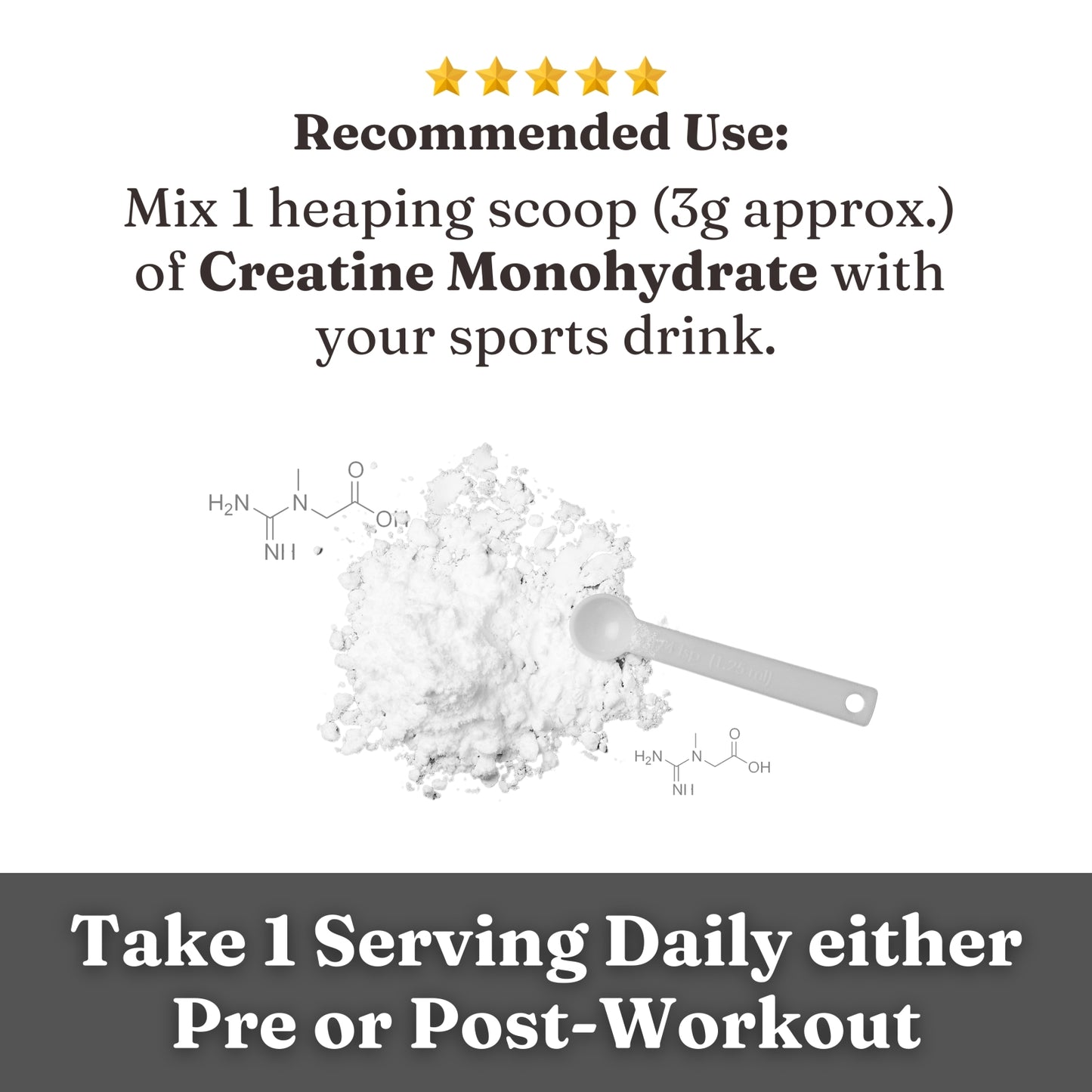 Creatine, 100% Pure & Micronized - 2X Nutrition