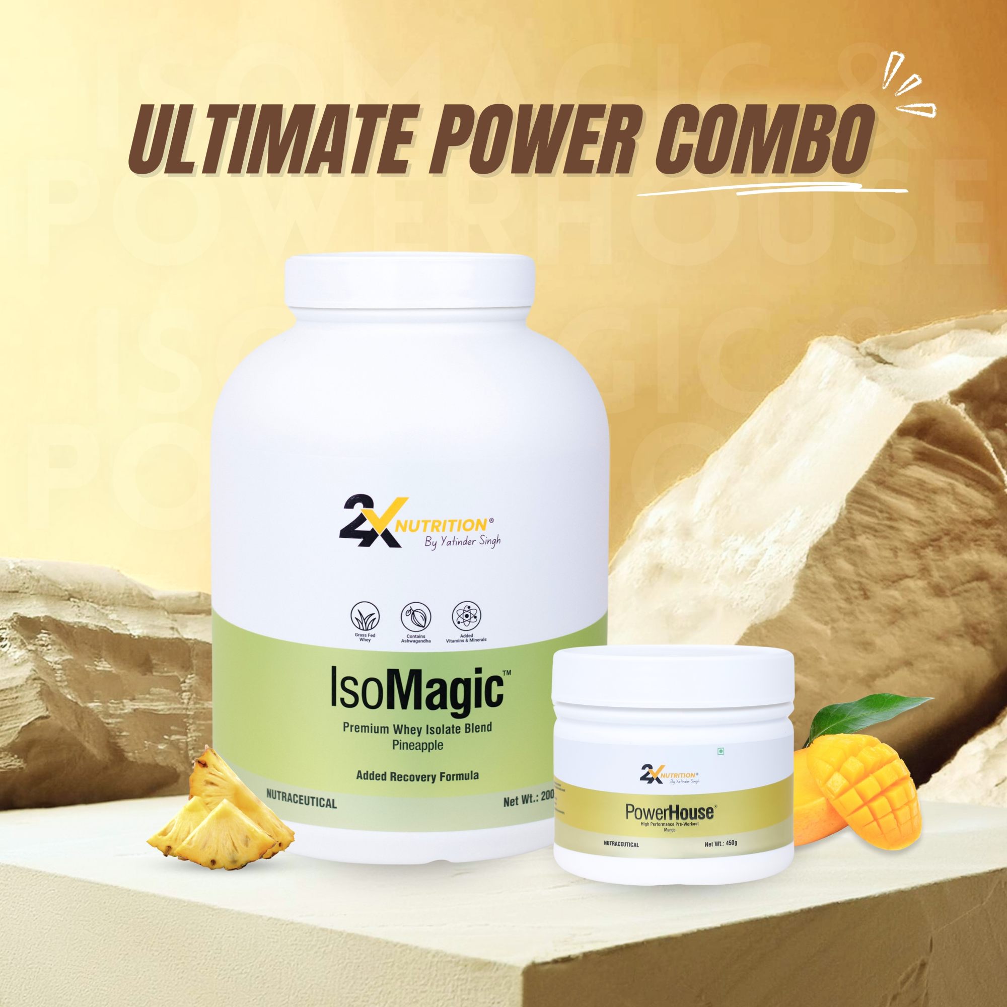 Ultimate Power Combo - IsoMagic(Pineapple) + PowerHouse