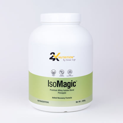 IsoMagic, Premium Whey Isolate Blend (Pineapple-2kg)