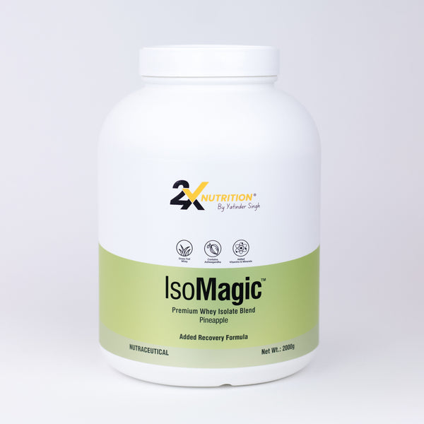 Buy IsoMagic Pineapple 2kg - Isolate Powder – 2X Nutrition