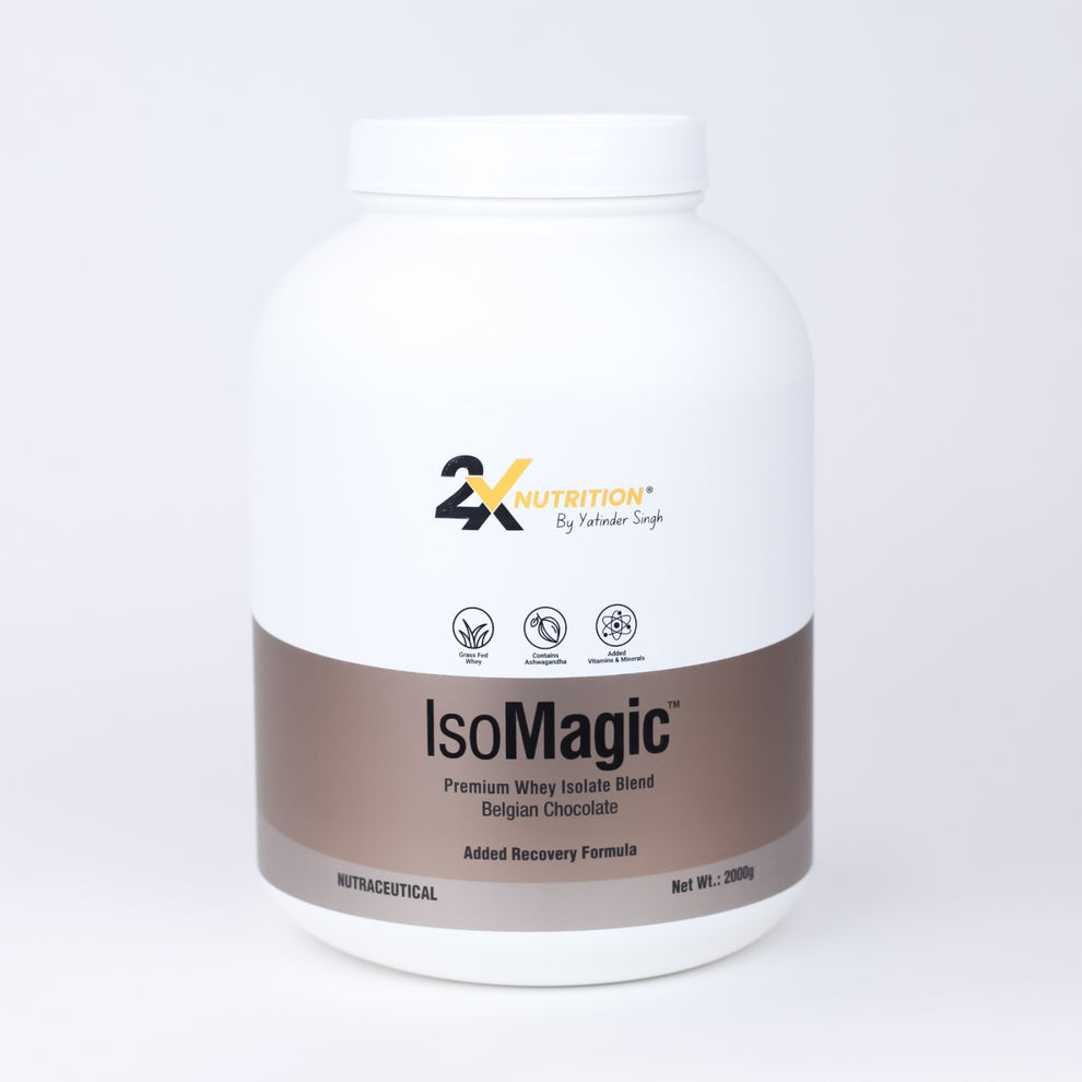 Buy IsoMagic Chocolate 2kg - Isolate Powder – 2X Nutrition