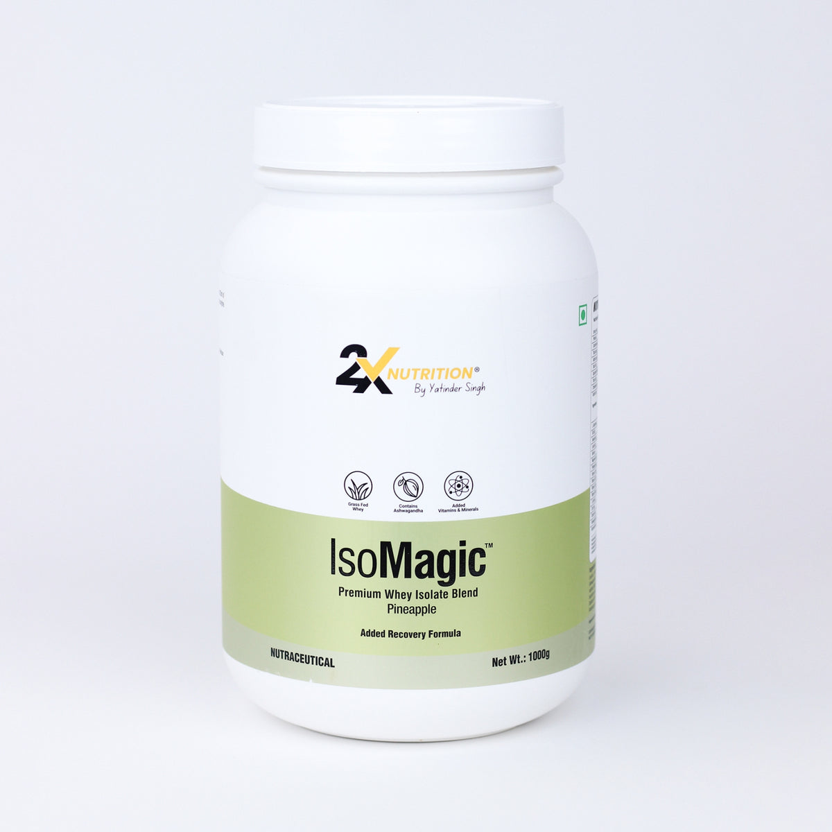 Buy IsoMagic Pineapple 1kg - Isolate Powder – 2X Nutrition