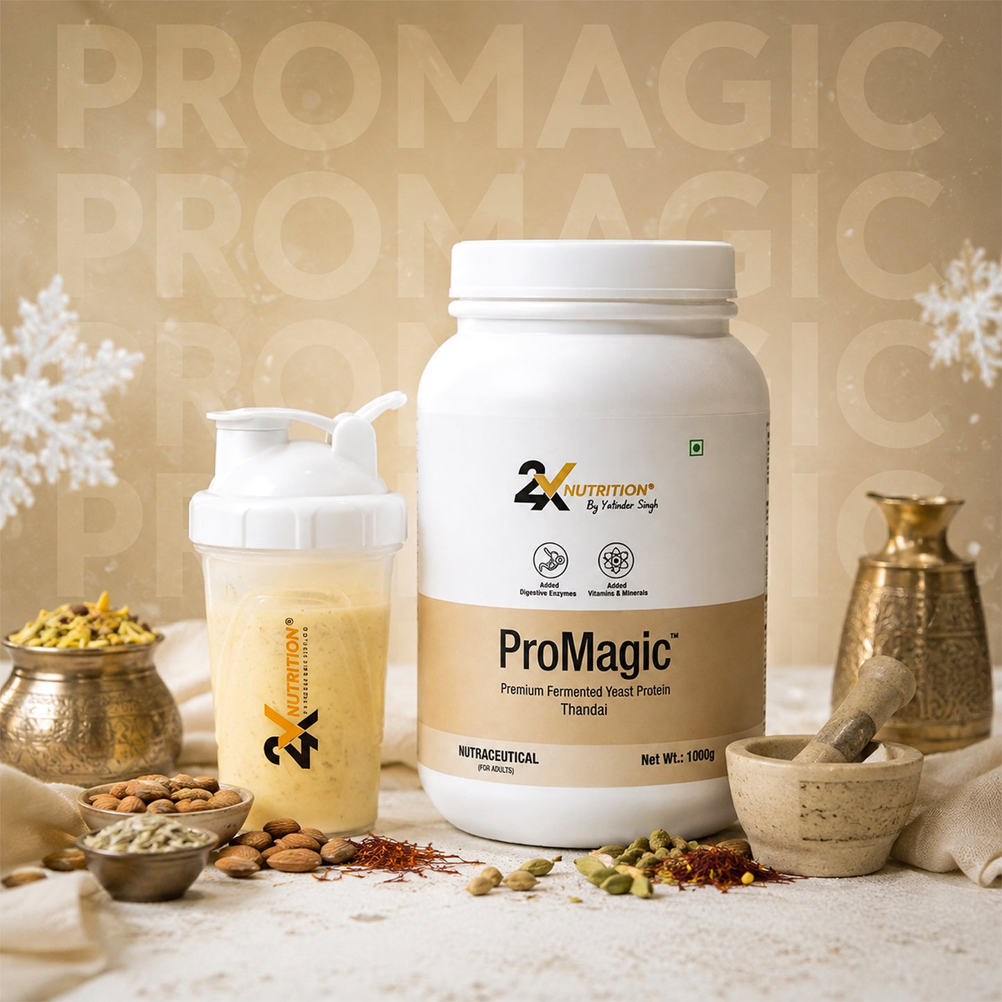 ProMagic, Premium Fermented Yeast Protein (1kg)