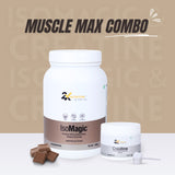 Muscle Max Combo - IsoMagic(Belgian 1 Kg) + Creatine Monohydrate