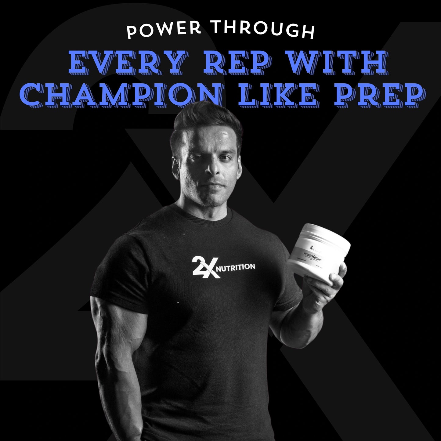 Blueberry flavored pre workout powder for intense training and stamina
