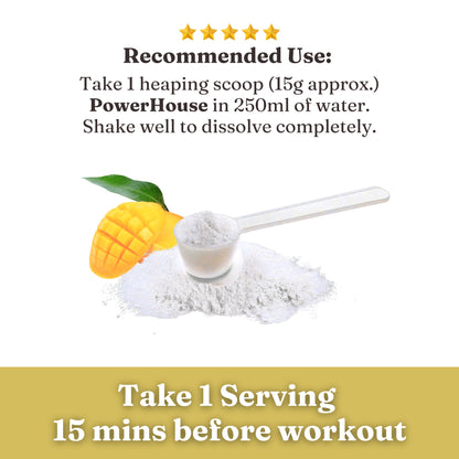 PowerHouse, High-performance Pre-workout 105g