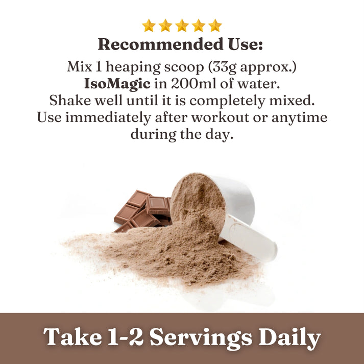 Buy IsoMagic Chocolate 2kg - Isolate Powder – 2X Nutrition