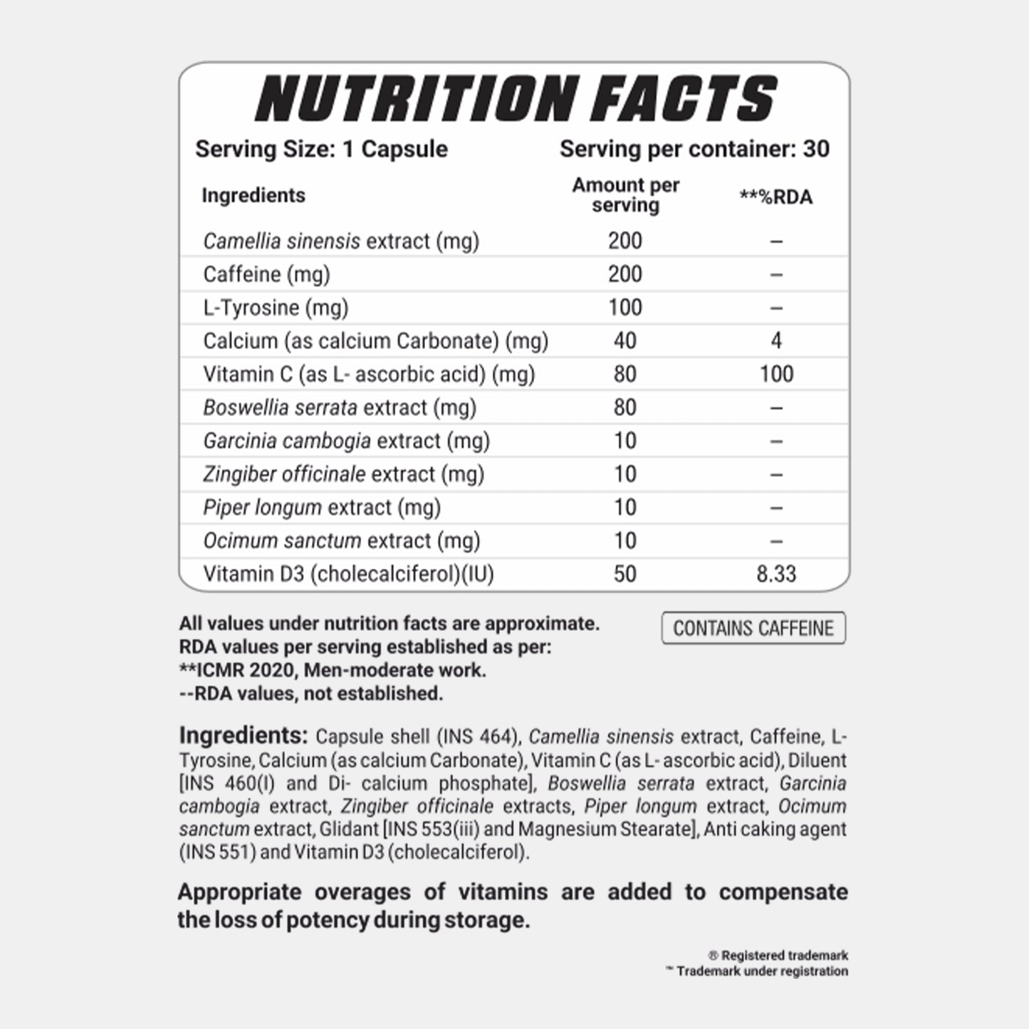 MetaBoost, Natural & Thermogenic Fat Loss Supplement
