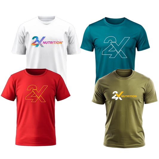 Men Dry-Fit T-shirt (Pack of 1) - 2X Nutrition