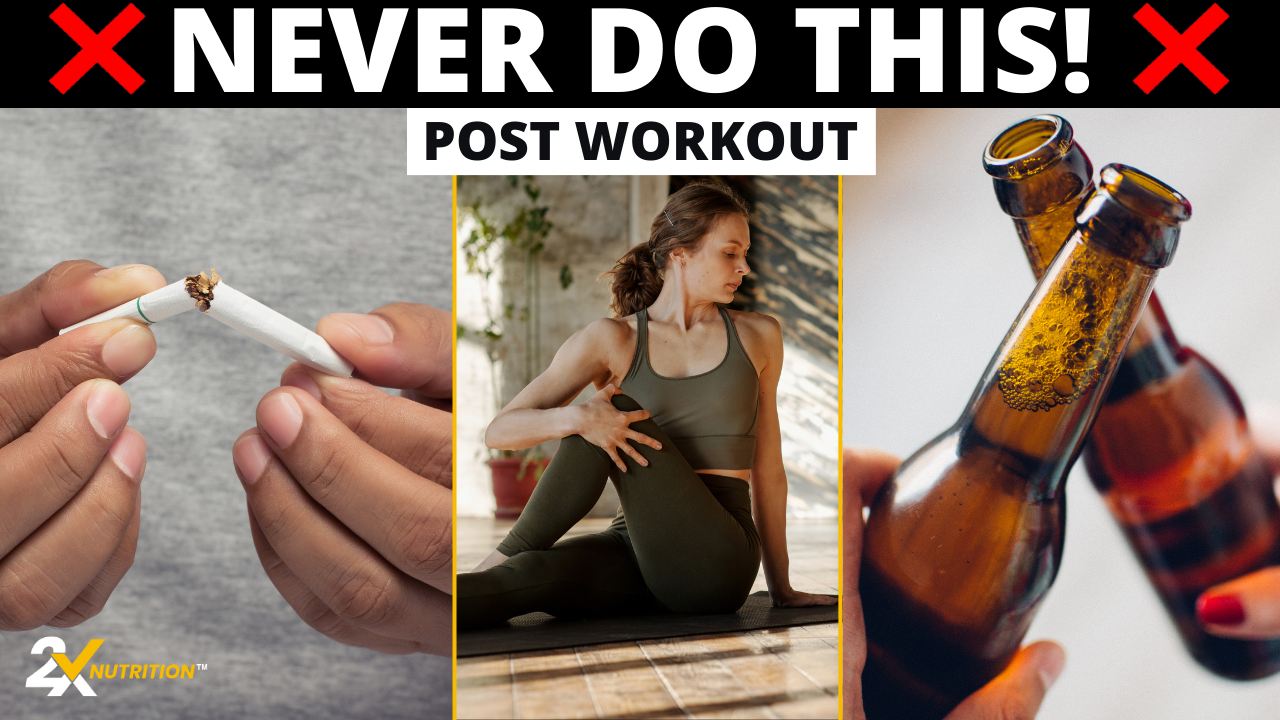 6 Things You Should Never Do Post-workout